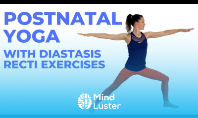 Postpartum Yoga Workout with Diastasis Recti Exercises