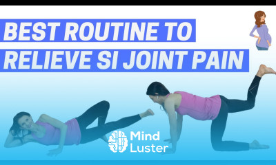 SI Joint Pain Pregnancy Exercises follow along for SI joint pain relief