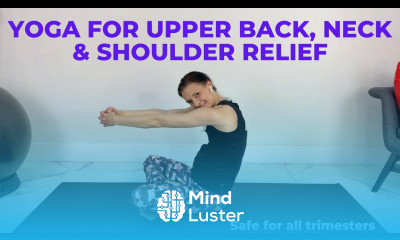 Pregnancy Yoga upper back pain in pregnancy neck and shoulder pain in pregnancy relief