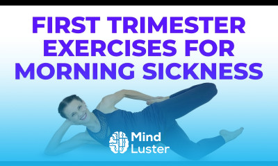 First Trimester Exercises For Pregnancy Morning Sickness short workout to feel better