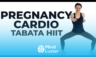 Pregnancy Cardio Tabata HIIT Workout 12 Minute Prenatal Cardio Workout
