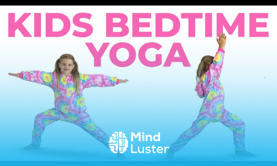 Kids Bedtime Yoga With Animal Yoga Poses Get sleepy for bedtime