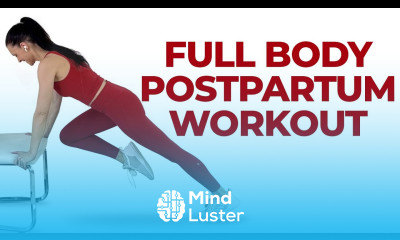 15 Minute Postpartum Workout FULL BODY Postnatal Workout Diastasis Recti Mods