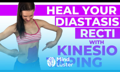 Diastasis Recti Kinesio Taping