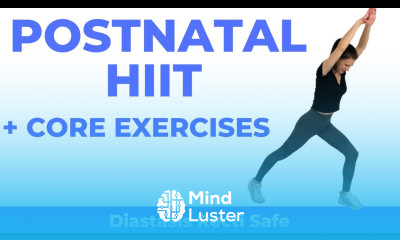 Postnatal HIIT with Diastasis Recti Exercises After Pregnancy