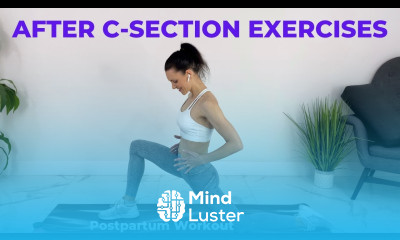 After C Section Exercise Full Body Postpartum Workout C Section Recovery Workout