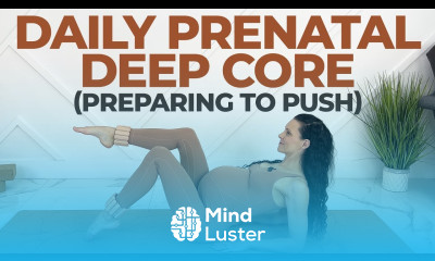 Prenatal Deep Core Pilates To Prepare For a Shorter Pushing Time Safe Pregnancy Core Exercises
