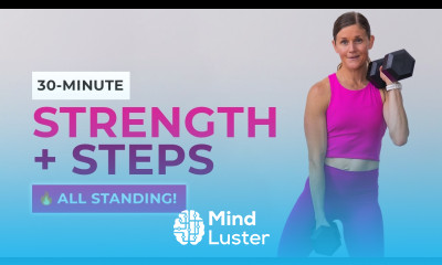 30 Minute Standing Workout Full Body Strength Steps