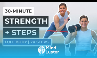 30 Minute Strength and Steps Workout All Standing LISS Cardio