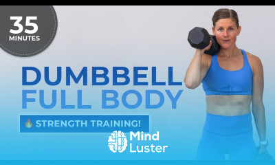 35 Minute Full Body Dumbbell Workout Strength Abs