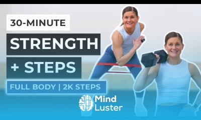 30 Minute Strength and Steps Workout All Standing LISS Cardio
