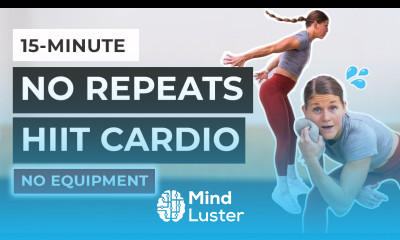 15 Minute Full Body Cardio HIIT Workout No Repeats