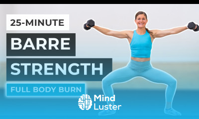 25 Minute Barre Workout At Home Sculpt and Strength