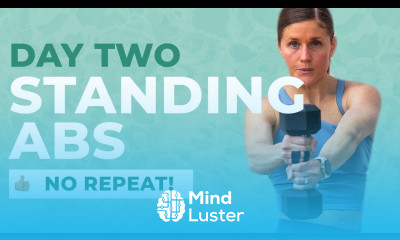 Ab Challenge Day 2 7 Minute Standing Abs No Repeats One Dumbbell