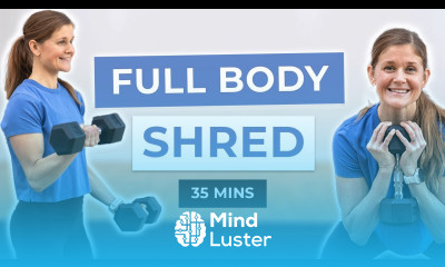 35 Minute Full Body Dumbbell Workout Strength