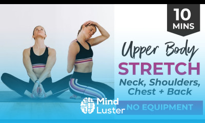 10 Minute UPPER BODY Stretch Release Tight Neck Shoulders Chest Back