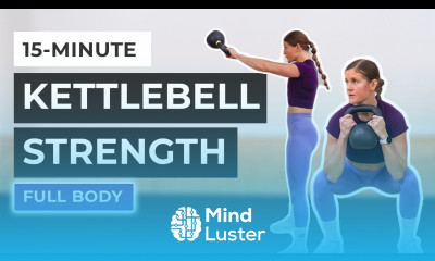 15 Minute Beginner Kettlebell Workout All Standing No Repeat