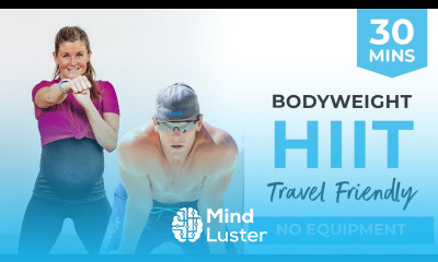 30 Minute Bodyweight HIIT Advanced Full Body HIIT with Beginner Modifications