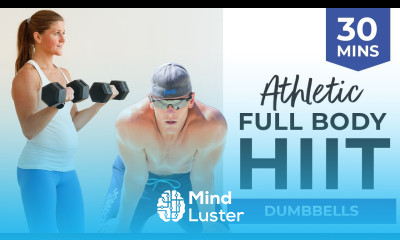 LIVE New Year Workout 30 Minute Athletic HIIT Workout Full Body Dumbbell HIIT