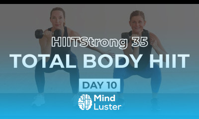 35 Minute TOTAL BODY HIIT Workout with Weights HIITStrong 35 Day 10