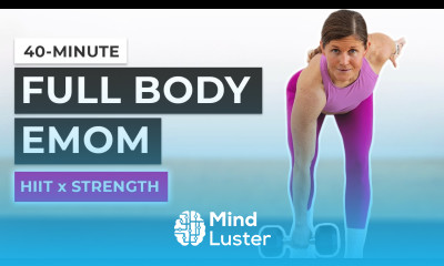 40 Minute EMOM Workout Full Body Dumbbell