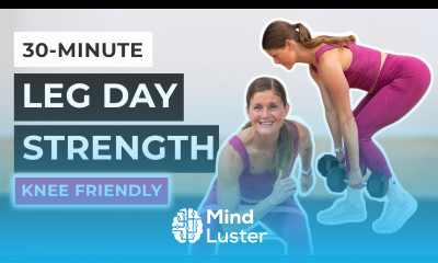 30 Minute Knee Friendly Leg Workout No Lunges No Jumping