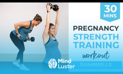 30 Minute Pregnancy STRENGTH Training Workout 1st 2nd 3rd Trimester