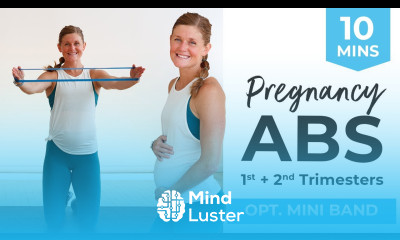 10 Minute Pregnancy Safe Ab Workout First Second Trimester