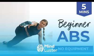 5 Minute Ab Workout for Beginners No Equipment No Repeats