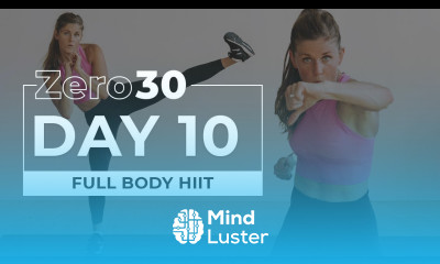 30 Minute Full Body HIIT Cardio Workout No Equipment Zero30 Day 10
