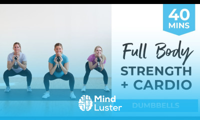 40 Minute FULL BODY Strength Training HIIT Cardio Dumbbells
