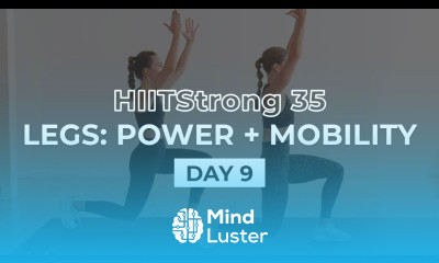 35 Minute Leg Day Strength Power Mobility Workout HIITStrong 35 Day 9