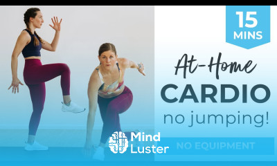 15 Minute Cardio Workout At Home No Equipment No Jumping