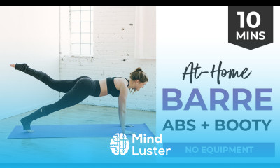 10 Minute Mat Ab Workout Barre Abs Booty Home Workout