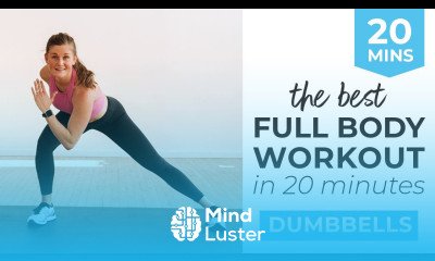 20 Minute Workout The BEST Full Body Workout Strength Training HIIT with Dumbbells