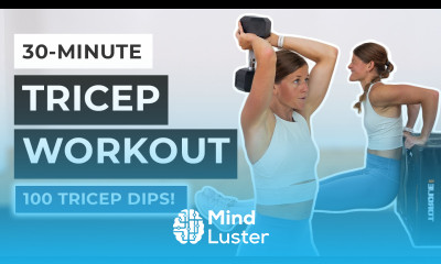30 Minute Dumbbell Tricep Workout Strong Toned Arms