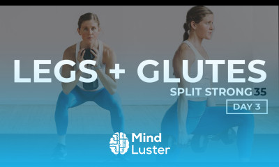 35 Minute Legs and Glutes Workout SplitStrong 35 DAY 3 