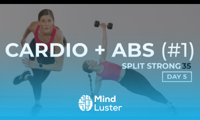 35 Minute Dumbbell Cardio Abs Core Conditioning 1 SplitStrong 35 DAY 5 