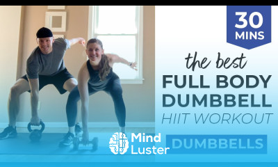 30 Minute Full Body Dumbbell Workout At Home Pyramid Workout With Weights