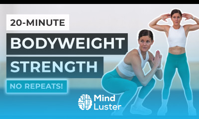20 Minute Bodyweight Workout for Beginners No Repeats