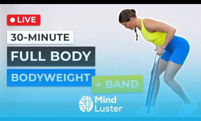 30 Minute Bodyweight Band Workout Full Body