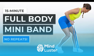 15 Minute Full Body Resistance Band Workout No Repeats