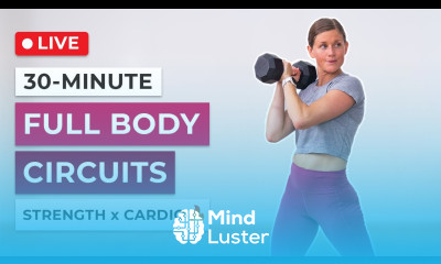 30 Minute Full Body Strength Cardio Circuits