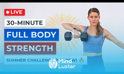 30 Minute Full Body Dumbbell Workout NEW Build Format