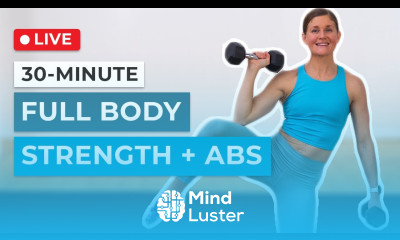 30 Minute Dumbbell Strength Abs Workout Full Body