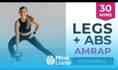 30 Minute Kettlebell Legs and Abs Workout AMRAP Workout