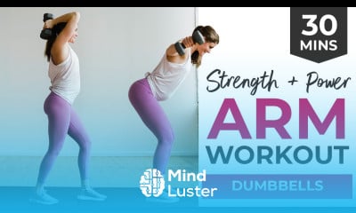 30 Minute Arm Workout with Dumbbells Upper Body Strength Cardio