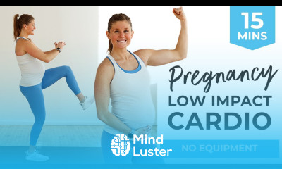 15 Minute Low Impact HIIT Cardio Workout No Jumping Prenatal Cardio Workout