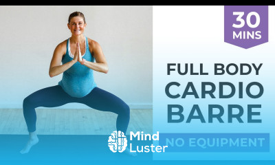 30 Minute Cardio Barre Workout NO EQUIPMENT Workout Postpartum Pregnancy Workout