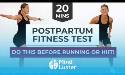Postpartum Fitness Test Do This Before Running or HIIT